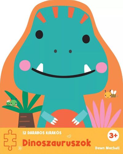 12 darabos kirakós - Dinoszauruszok