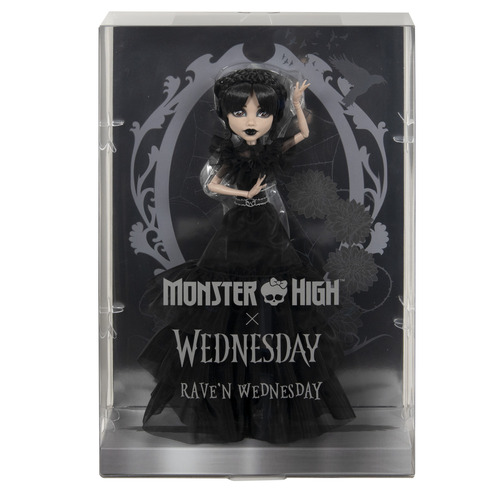 Bábika Monster High: Rave´n Wednesday Addams