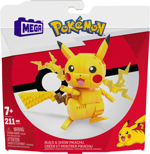 MEGA construx postav a vystav si Pokémona - Pikachu Mattel