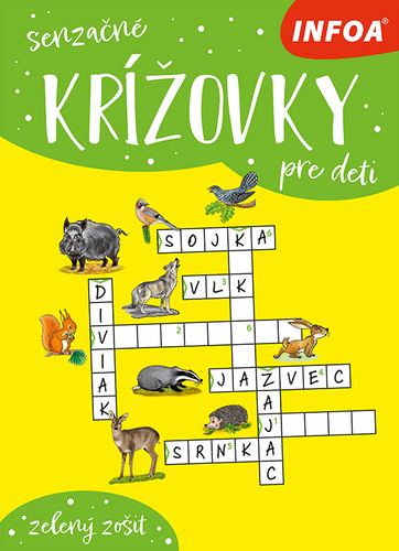 Senzačné krížovky pre deti - Zelený zošit