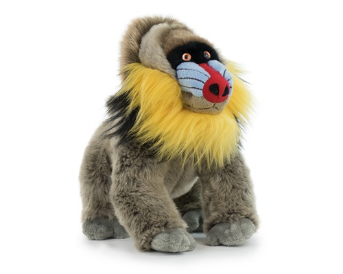 WILD LIFE Mandril opica plyšová hračka 26cm