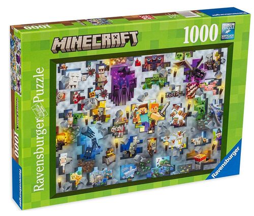 Challenge Puzzle: Minecraft 1000 Ravensburger