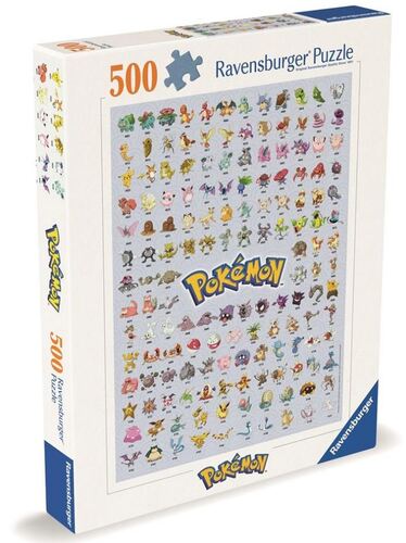 Puzzle Prvých 151 Pokémonov 500 Ravensburger
