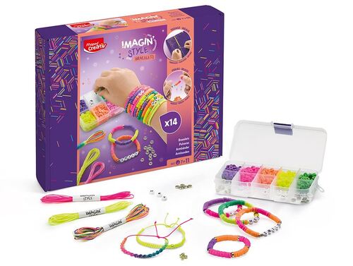 Kreatívna súprava MAPED Imagin´Style Bracelets-Neon