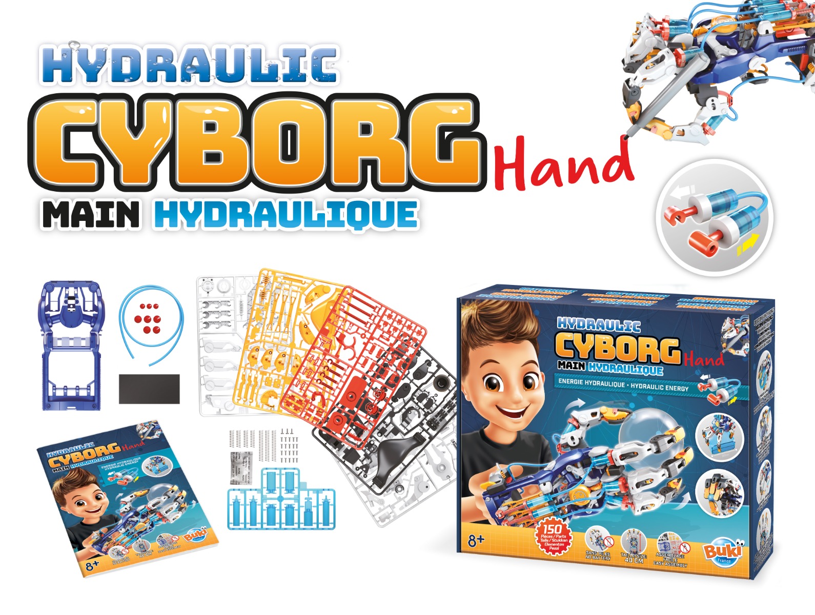 Vedecká stavebnica Kybernetická ruka