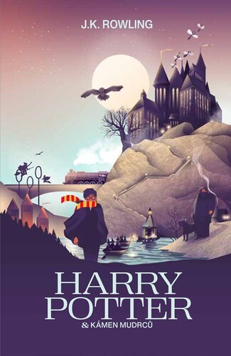 Harry Potter a Kámen mudrců - s ilustracemi Ilony Polanski
