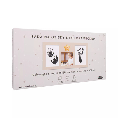 Detský fotorámik so sadou na odtlačky