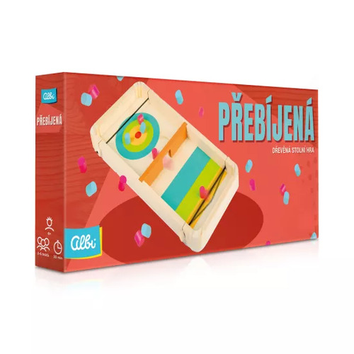 Drevená stolná hra - Prebíjaná