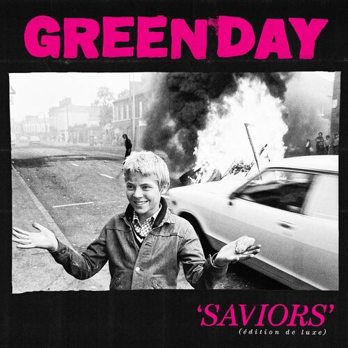 Green Day - Saviors (Deluxe Edition) (Clear & Pink) 2LP