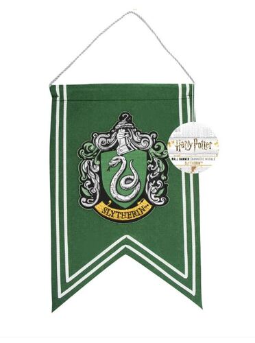 Banner na stenu Slizolín Harry Potter