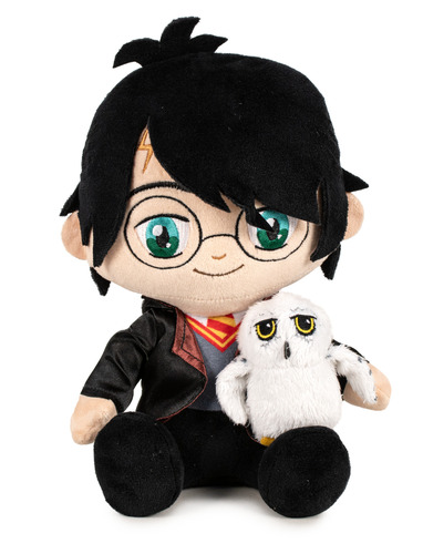HARRY POTTER Harry  s hedvigou plyšová hračka 24cm