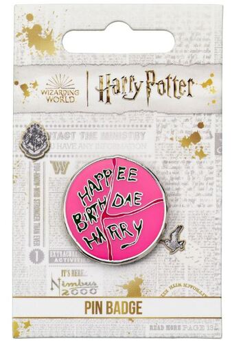 Harry Potter odznak Happee Birthdae Harry torta
