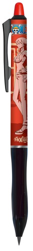 Roller gélový/gumovací Pilot Frixion Ball Clicker One Piece červený 0,7 mm