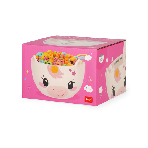Legami Keramická miska na cereálie Unicorn