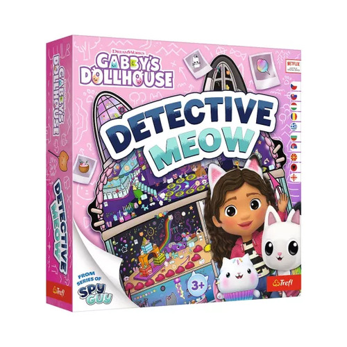 Hra Detektiv Mňau (Spy Guy Gabby's Dollhouse) Trefl