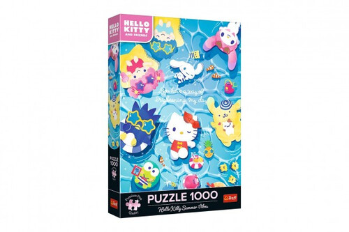 Puzzle hello Kitty : Summer Vibe 1000 premium plus Trefl
