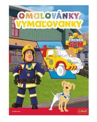 Vymaľovanky Hasič Sam Trefl