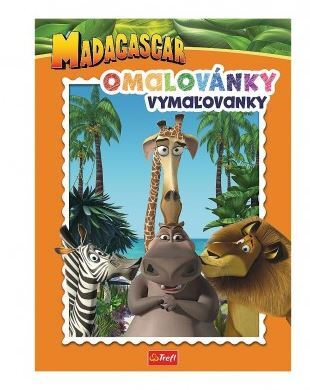 Vymaľovanky Madagaskar Trefl
