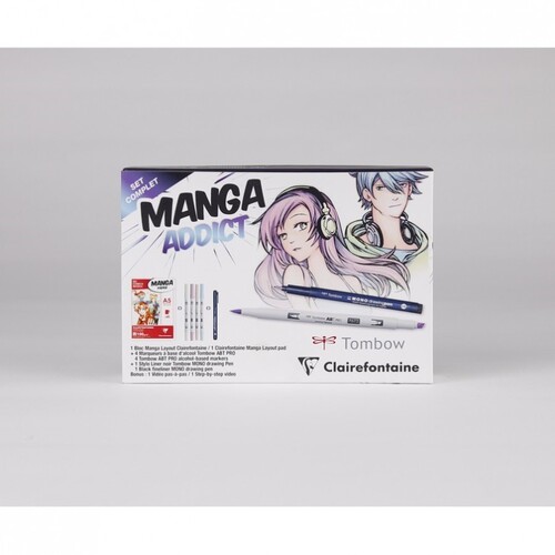 Clairefontaine Manga set Tombow