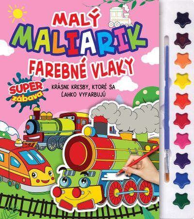Malý maliarik - Farebné vlaky