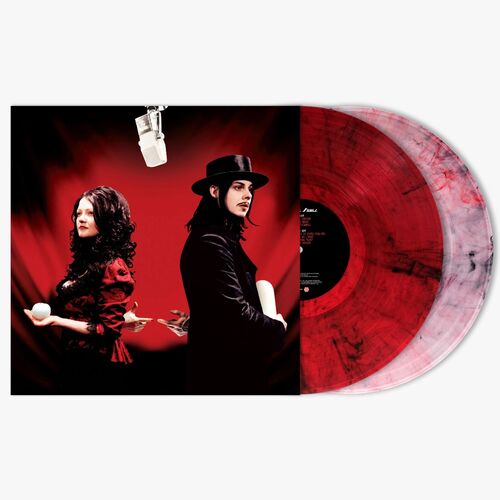 White Stripes, The - Get Behind Me Satan: 20th Anniversary Edition (Deep Red & Black Smoke) 2LP