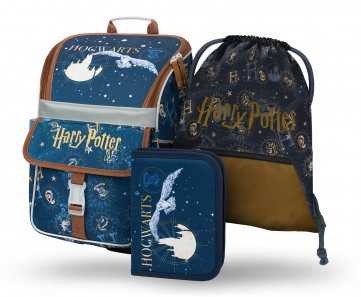 BAAGL SET 3 Zippy Harry Potter Rokfort: atkovka, peračník, vrecko