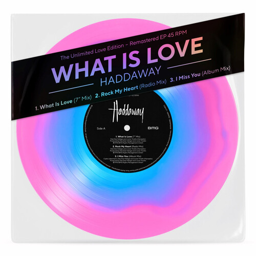 Haddaway - What Is Love? (The Ultimate Love Edition) (Blue & Pink Merge) 10inch EP