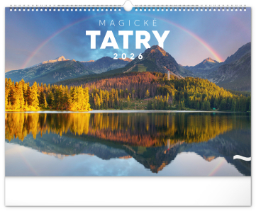 Nástenný kalendár 2026 Magické Tatry 2026, 48 x 33 cm