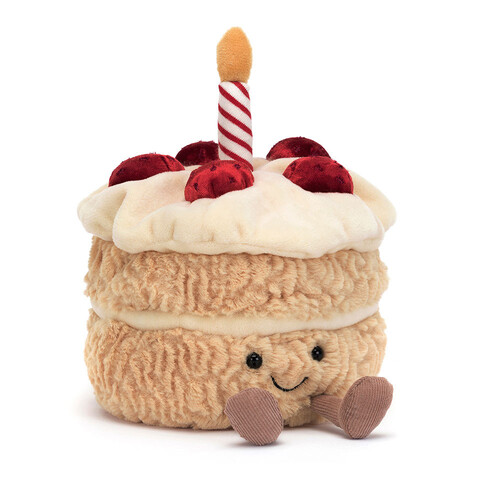 Amuseables narodeninová torta plyšová hračka JELLYCAT