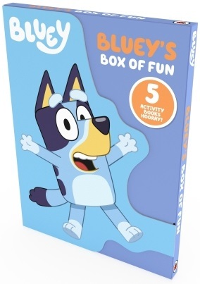 Bluey’s Box of Fun: 5 Activity Books Collection Set
