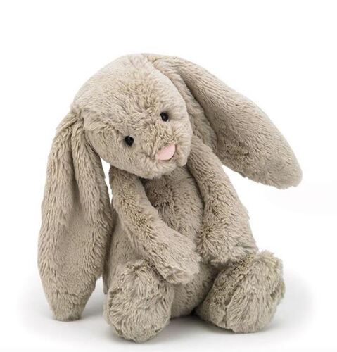 Bashful Beige zajačik plyšová hračka JELLYCAT