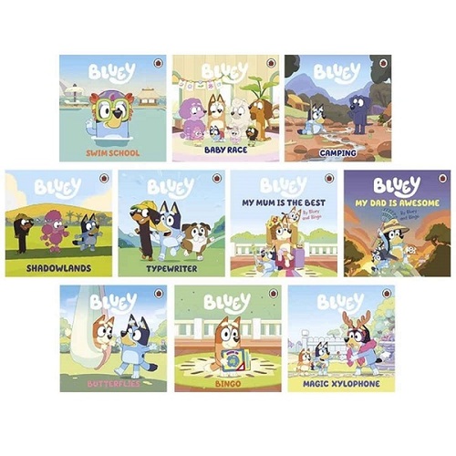 Bluey 10 Picture Books Set
