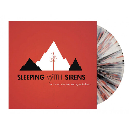 Sleeping With Sirens - With Ears to See, and Eyes to Hear (Bone with Red/Black Splatter) LP
