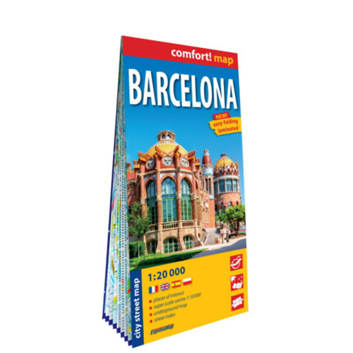 Barcelona Comfort térkép (Expressmap)