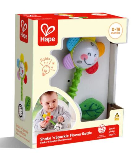 Svietiaca hrkálka Kvietok HAPE