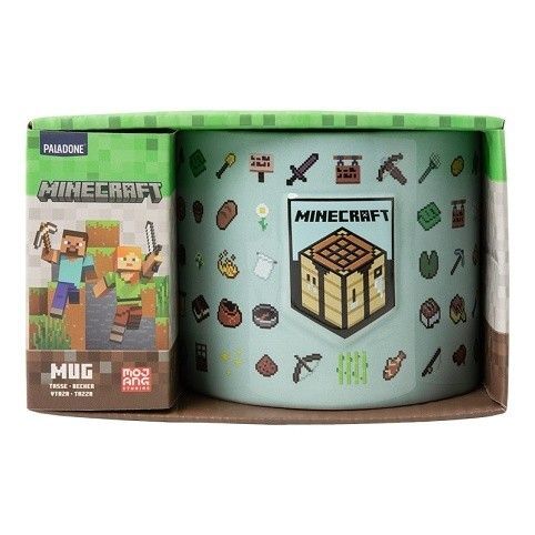 Minecraft hrnček emosovaný 400ml