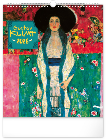 Nástenný kalendár 2026 Gustav Klimt 2026, 30 x 34 cm