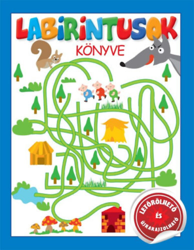 Labirintusok könyve - Letörölhető és újrarajzolható