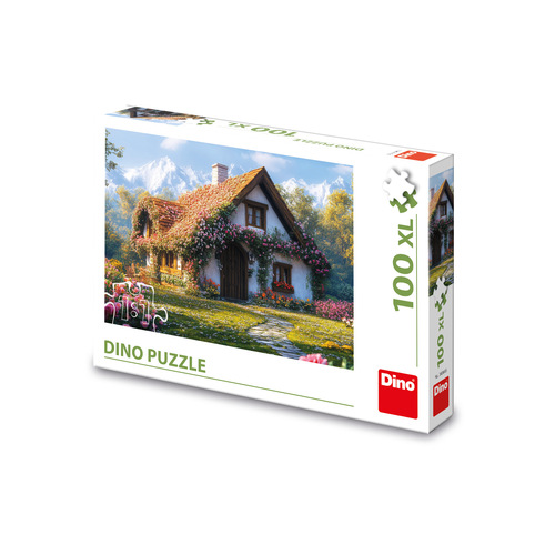Puzzle Chata v údolí 100 XL