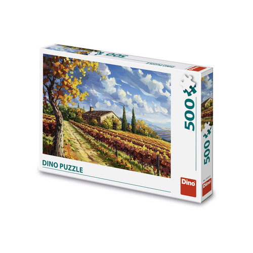 Puzzle Maľovaná vinica 500 D