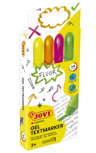 JOVI gelové zvýrazňovače 4 ks