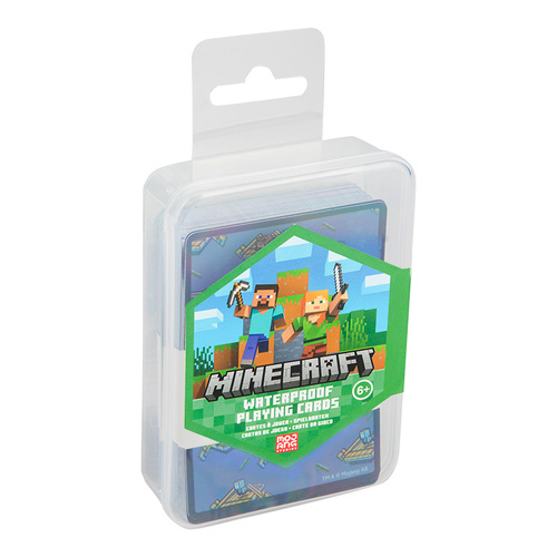 Minecraft hracie karty do vody