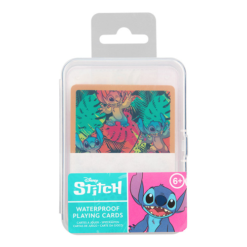 Stitch, hracie karty do vody