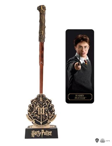 Čarovný prútik s perom a stojanom Harry Potter