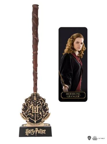 Čarovný prútik s perom a stojanom Hermiona Harry Potter