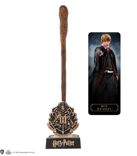 Čarovný prútik s perom a stojanom Ron Harry Potter