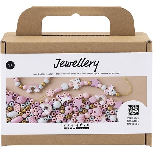 Mini kreatívna sada Šperky, pastelové farby