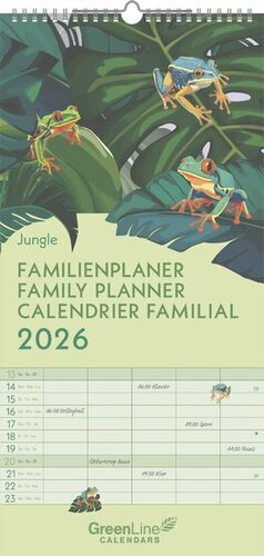 2026 Jungle Family Planner