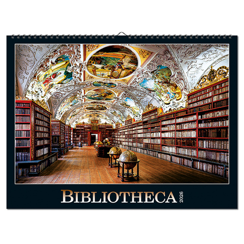 Nástenný kalendá 2026 Bibliotheca
