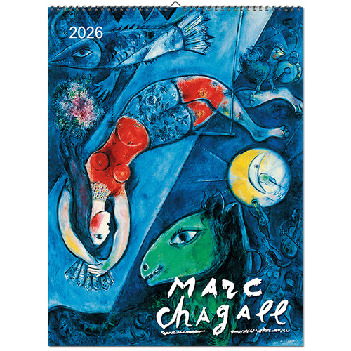 Nástenný kalendá 2026 Marc Chagall